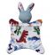 On Sale 100 Polyester Rabbit Design Minky Toy Security Blanket for Infant