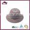 China wholesale market of plain stripe bucket straw hat