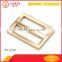 Handbag hardware belt accessories gold color adjustable square buckle