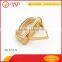 New design customized hollowed metal bag accessories