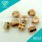 B032 ABS CCB Alloy Imitation Plastic UV Gold Plated Beads Charm Jewelry Fittings Shoes Decoration