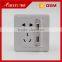 wall socket 2 usb india plug universal wall socket 3 pin wall socket with usb