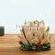 Wooden mini club candle holder for gift