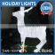 Fancy christmas outdoor decorative deer cheap lighted deer holiday time 3d christmas lighting deer for sale