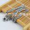 Heavy Metal Cuban Curb Link Chain Men's Bracelet Stainless Steel 22cm Length