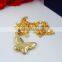Heart-shaped jewelry sets,stainless steel jewelry gold plated