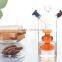 China Supplier Heat Resistant Home Decoration Cooking Glass Oil and Vinegar Bottle,2 in 1 Kitchenware Glass Olive Oil Dispenser