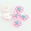 Wholesale Fashion Decorative Flower Shape Pink and Cream Buttons S02319