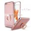 New Hot Product 3 in 1 With Ring Kickstand Chromed Gold Plated mobile Phone Case For iPhone 6 6S Cover                        
                                                Quality Choice
