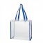 Reusable Luxury Fashion stylish designer transparent shopping bag