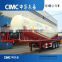 CIMC 50cbm lime powder tank truck trailer / Bulk cement tank truck semi trailer
