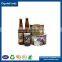 High quality Manufacture custom beverage bottle frozen juice bottle label with clear PET