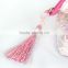 Romantic blue pink lace cosmetic bag set travel organizer