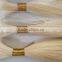 613 #light blonde hair bulk/bulk hair/100% human hair /human hair products /human hair extensions