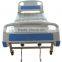 CE Quality Beauty Four PU Caster Hospital Bed With Steel Surface