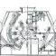 2015 low energy consumption PCK reversible hammer crushing machine
