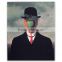 Hot Surrealism Oil Painting by Rene Magritte The Happy Donor