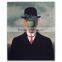 Hot Surrealism Oil Painting by Rene Magritte The Happy Donor