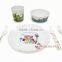OEM New High quality plastic personalized 6PCS/SET Children dinnerware sets