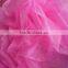 polyester crystal organza fabric; decoration organza fabric;india organza fabric