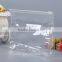 eco recycled Cheap luxury custom transparent plastic cosmetic bag