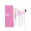 Professional 7 pcs Paintbrushes Makeup Brushes Set Tools Make-up You Toiletry Kit Wool Famous Brand Brush Set Case Free Shipping