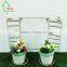 New Vintage Cream 2 in 1 Stylish Garden Outdoor Glazed Ceramic Planter