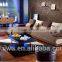 2016 Living room latest design manufacturer cheap steel glass coffee table