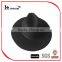 new fashion ladies popular wide brim black felt fedora hat with band