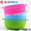 FDA Food Grade Infant Toddler Dinnerware Small Feeding Silicone Baby Bowl