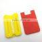 Latest New Model 3M Sticky Silicone Mobile Credit Card Wallet For Promotion