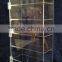 Acrylic Lucite Countertop Display Case ShowCase Box Cabinet 9 1/2" x 7" x 19"