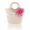 Fancy natural wheat straw lady handbag&straw lady handbag