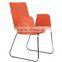 conference office orange color fabric chair AB-421