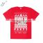 Wholesale 100% Cotton Funny Christmas Gift T shirt Promotional T shirts