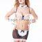 BSC121 Women sexy tight lace transparent hot sexy babydoll lingerie