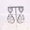 Generous Gemstone Earring Designs Pave Crystal Rhinestone Druzy Stud Earring For Women