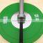 olympic bumper plates with olympic barbell