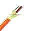 Multimode 62.5/125 fiber optic cable indoor 24 core distribution cable