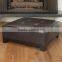 Living room furniture ottomans with storage