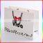 custom white paper bag package clothing paper bag