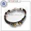 High Quality Unisex Retro Punk Bracelet Genuine Leather Accessories Bracelets Cowhide Bracelet Handmade Jewelry