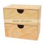 2015 years hot selling factory price FSC&SA8000 pine Wooden book storage bottles Box for manufacturers wholesale