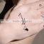custom normal self adhesive water transfer sexy body temporary tattoo sticker