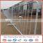 Galvanized or painting temporary metal crowd barrier