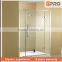 china hot sale stainless steel tempered glass shower door