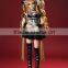 High quality synthetic golden deep curly 1/4 BJD doll wig