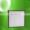 High efficiency wood frame pleat hepa filter