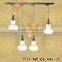 China Supplier Projection B Pendant Lamp Hand Blown Track Light Vintage Glass Hanging Lamp