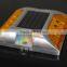 Solar Road Shenzhen Manufacturer 3M Cat Reflector Yellow Amber Flashing Safety Light